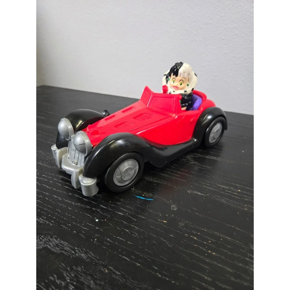 Fisher-Price Disney 101 Dalmatians Cruella De Vil Little People Car Toy OS